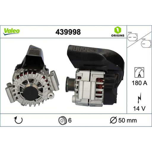 Valeo Car Alternator 12V 439998