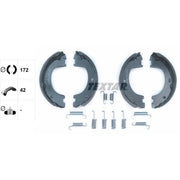 Textar Parking Brake Shoe Set 91069000