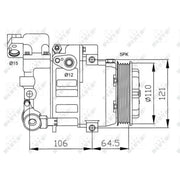 NRF Air Conditioning Compressor 32175