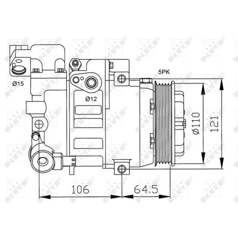 NRF Air Conditioning Compressor 32175
