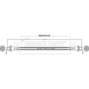 Borg & Beck Brake Hydraulic Hose Line Rear Right BBH9042