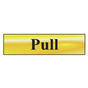 Scan Pull - Polished Brass Effect 200 x 50mm - 6033