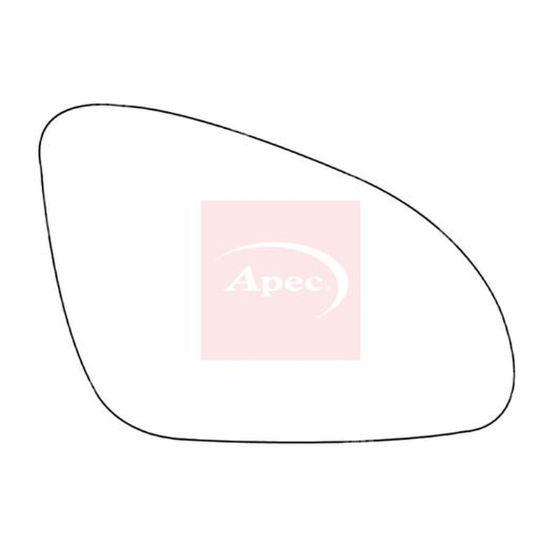 Apec Exterior Wing Mirror Glass Right AMS2782A