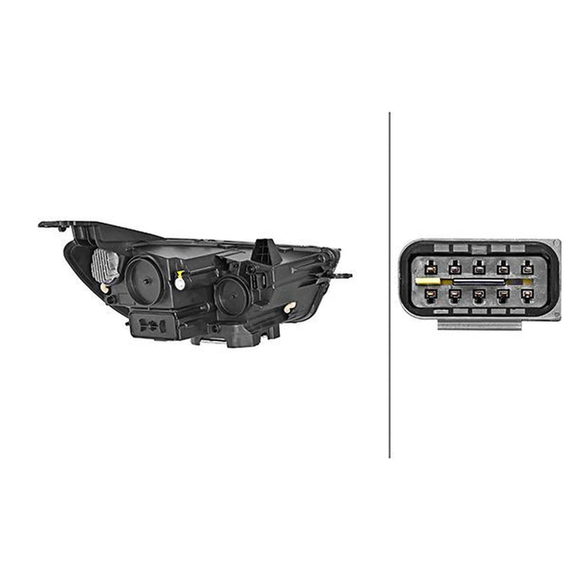 Hella Headlight Headlamp LED Left 1EX 354 862-071