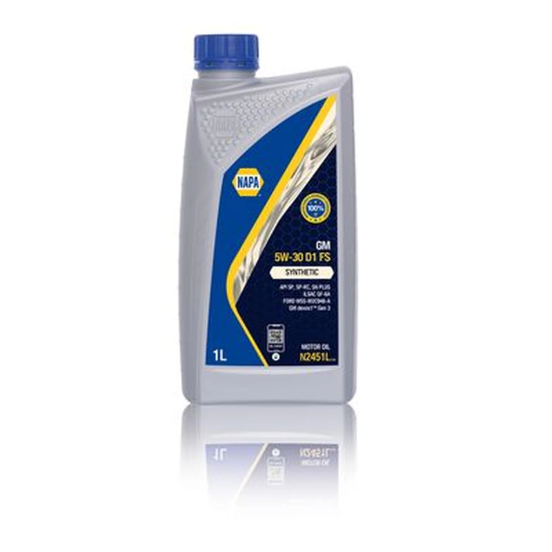 NAPA Engine Oil 1L SP/RC 5W-30 N2451L