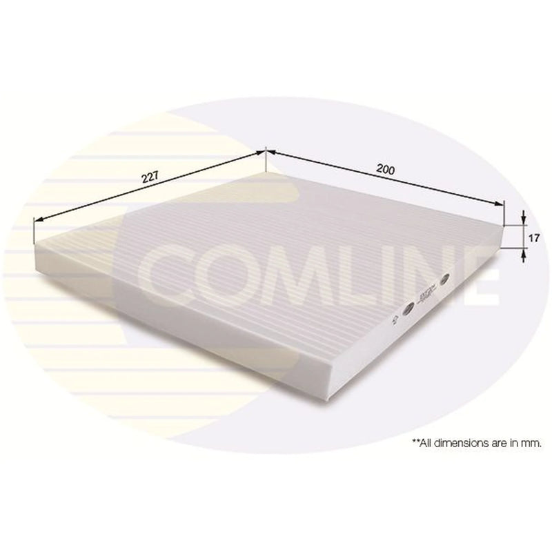 Comline Cabin Air Filter (Pollen Filter) EKF204