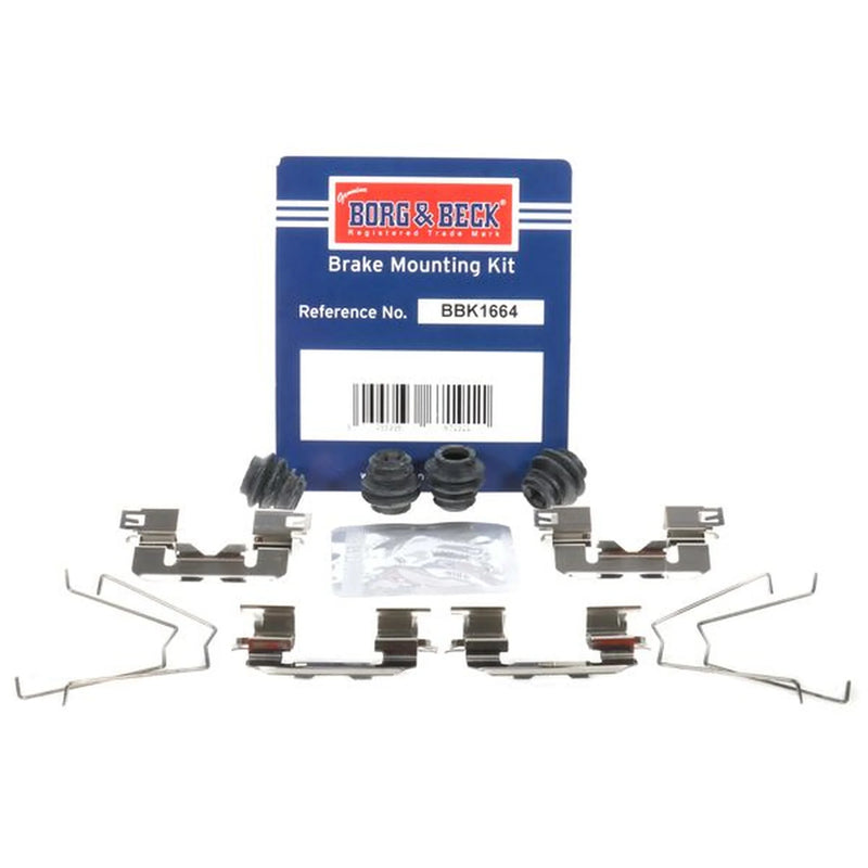 Borg & Beck Brake Pad Accessory Fitting Kit Front BBK1664