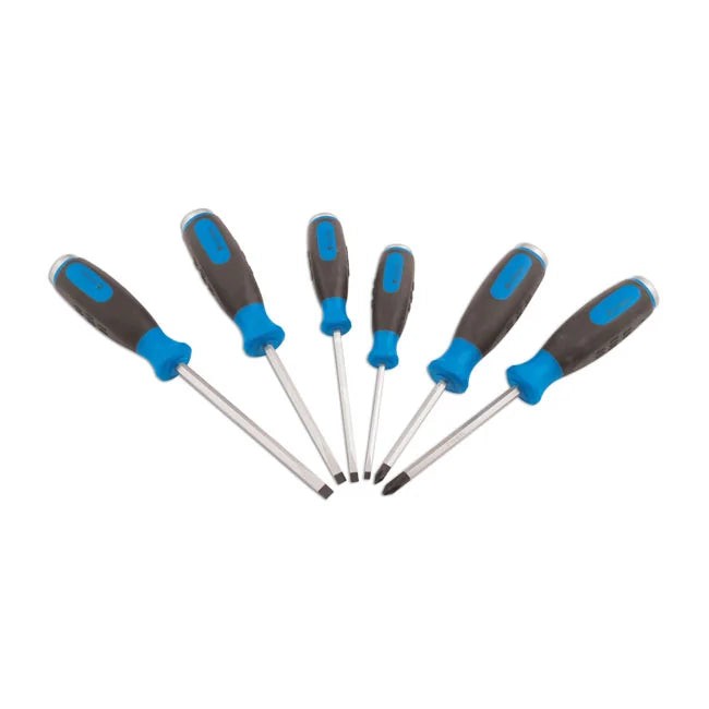 Laser Tools Pound Thru Screwdriver Set 6pc - PL
