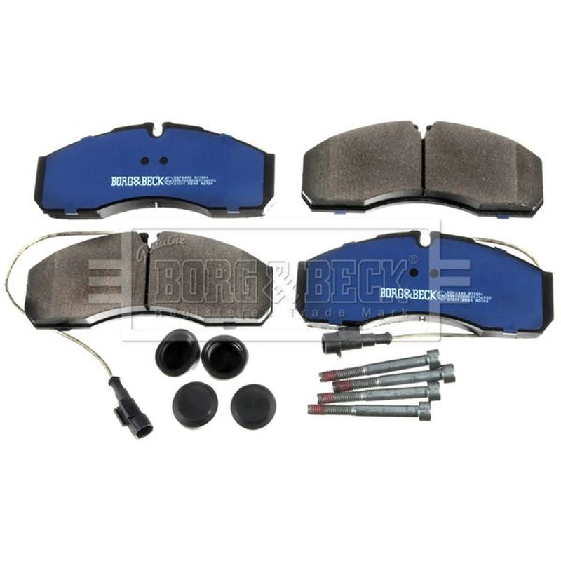 Borg & Beck 4 x Front Brake Pad Set BBP2490