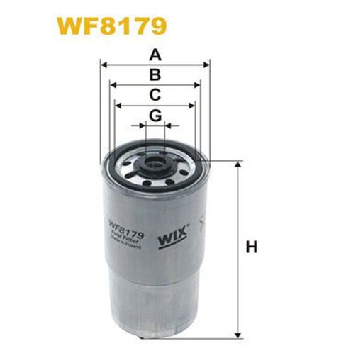 WIX Fuel Filter Element WF8179