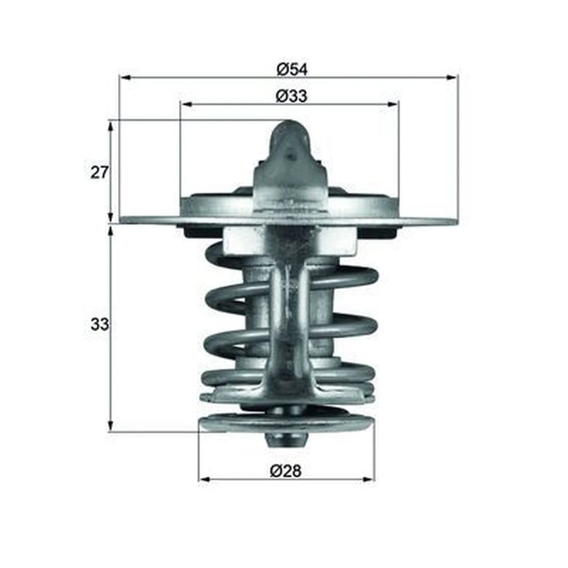 Mahle Thermostat,Coolant TX 84 77