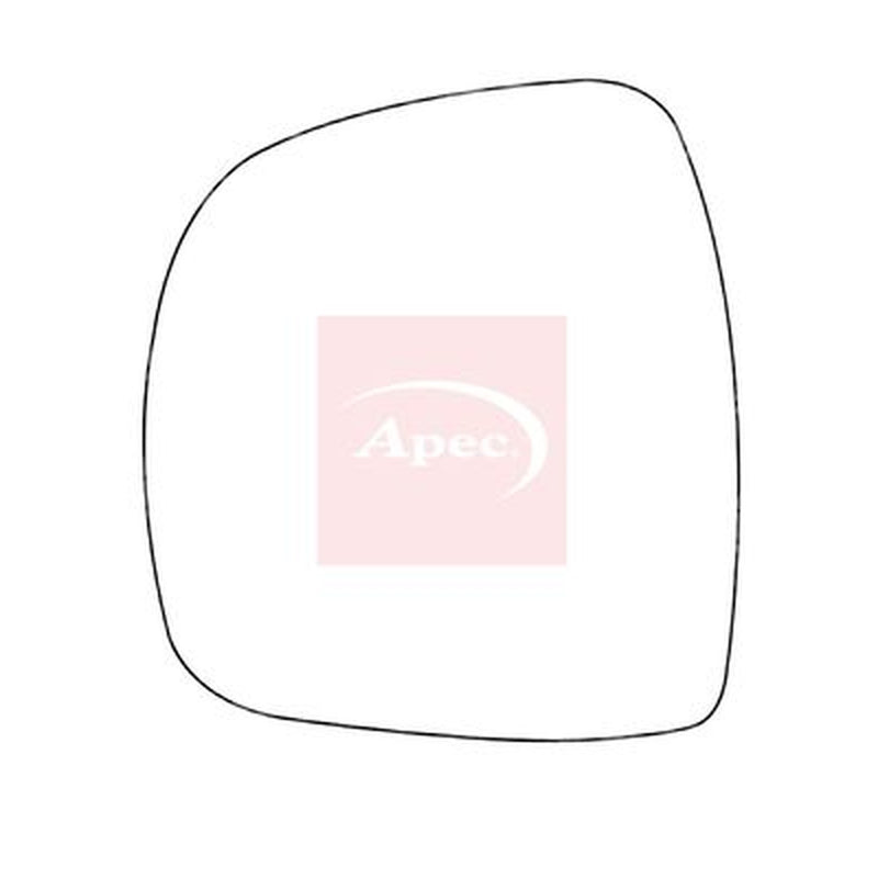 Apec Exterior Wing Mirror Glass Left AMS2831