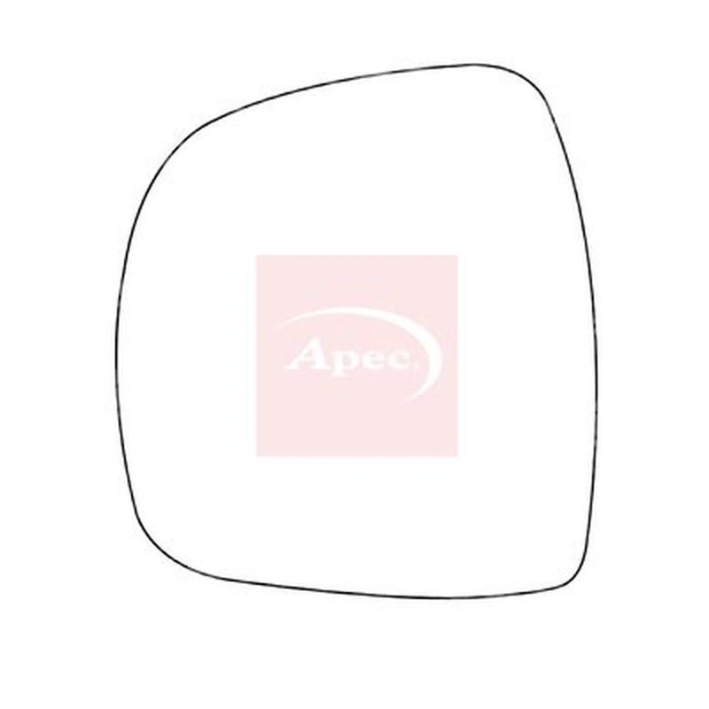 Apec Exterior Wing Mirror Glass Left AMS2831