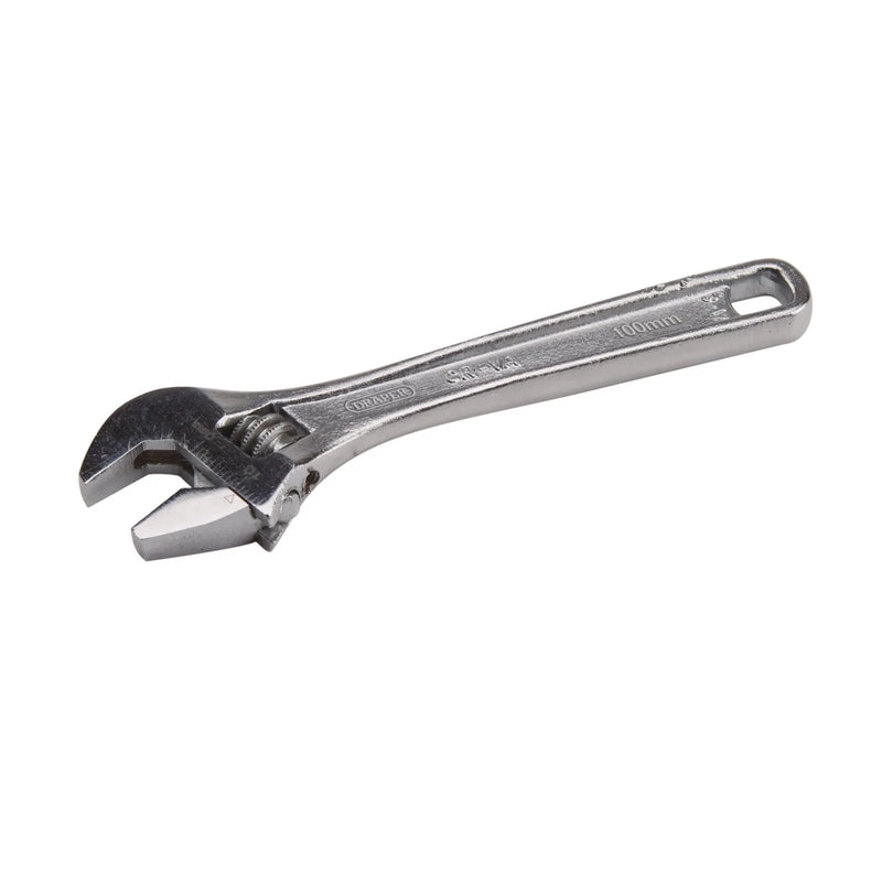 Draper Adjustable Wrench 100mm Chrome Vanadium Steel