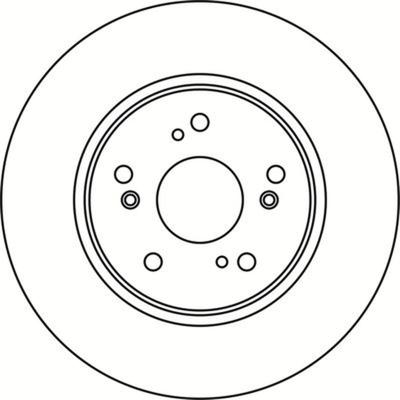 Abtex 2 x Vented Front Brake Discs BD1490V