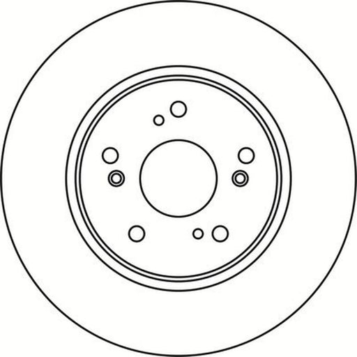 Abtex 2 x Vented Front Brake Discs BD1490V