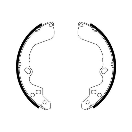 Textar Brake Shoe Set Axle Kit 91067300