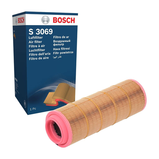 Bosch Car Air Filter S3069 Fits Mercedes-Benz A A170 Cdi - 1.7 - 01-04 145743306 Bosch  - Town Parts