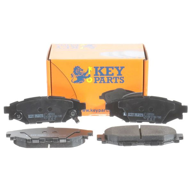 Key Parts 4 x Rear Brake Pad Set KBP2004