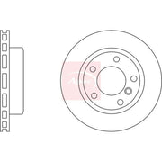 Apec 2 x Vented Rear Brake Discs DSK2720
