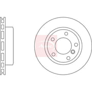 Apec 2 x Vented Rear Brake Discs DSK2720