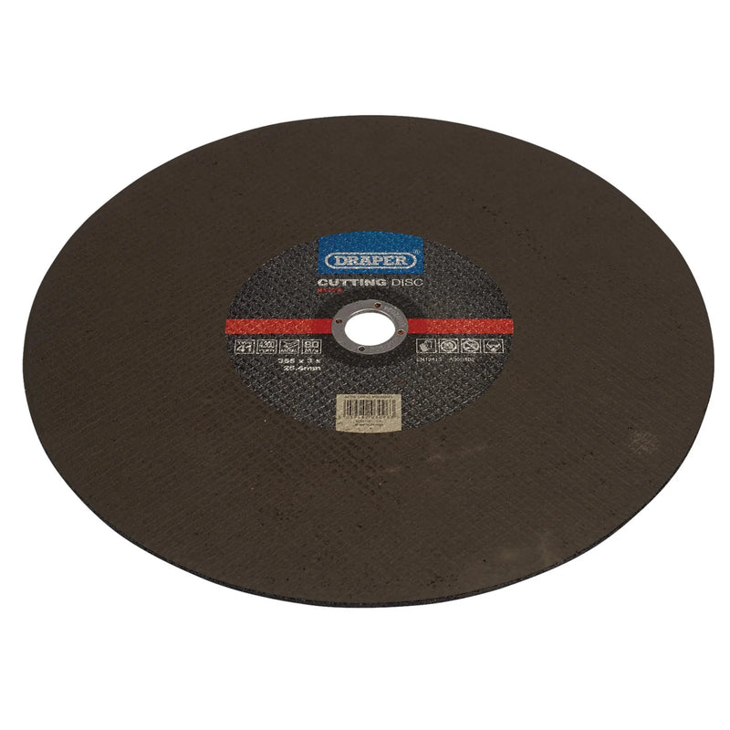 Draper Metal Cutting Disc, 355mm, 3mm Thickness