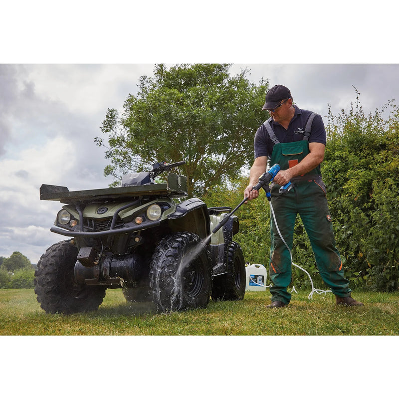 D20 Pressure Washer 20V Portable with 2.0Ah Battery & Charger
