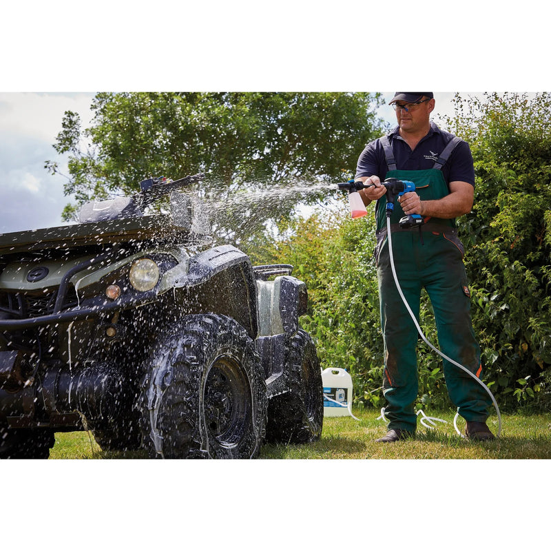 D20 Pressure Washer 20V Portable with 2.0Ah Battery & Charger