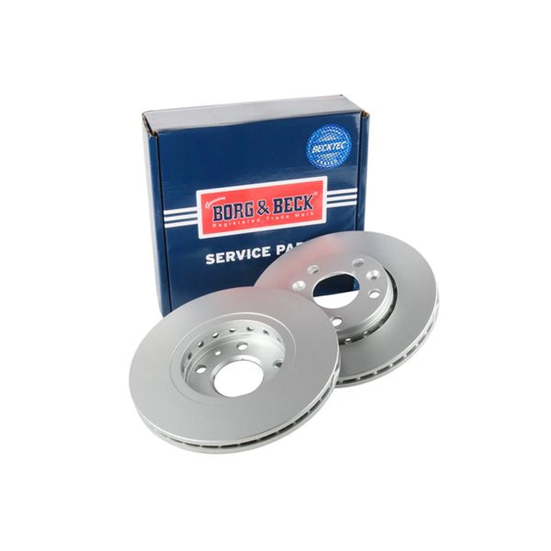 Borg & Beck 2 x Vented Front Brake Discs BBD4640