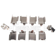 Borg & Beck Brake Pad Accessory Fitting Kit Front BBK1201