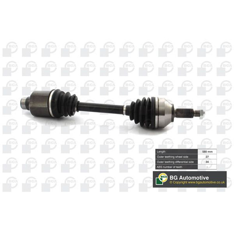 BGA CV Drive Shaft Driveshaft Front Right DS2357R