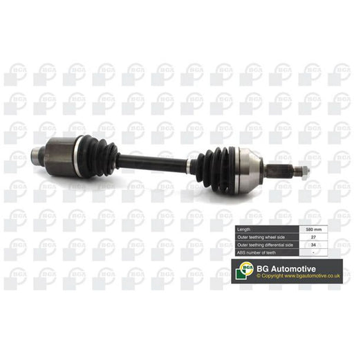 BGA CV Drive Shaft Driveshaft Front Right DS2357R