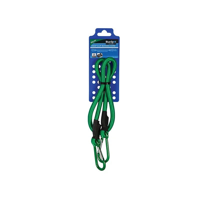 BlueSpot Tools Snap Clip Bungee 90cm x 10mm - 45444