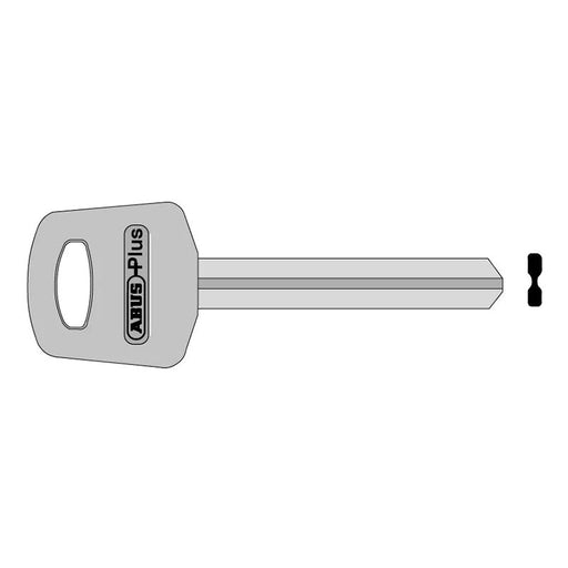 ABUS Mechanical X Plus Key Blank 23211 - 10023211-01