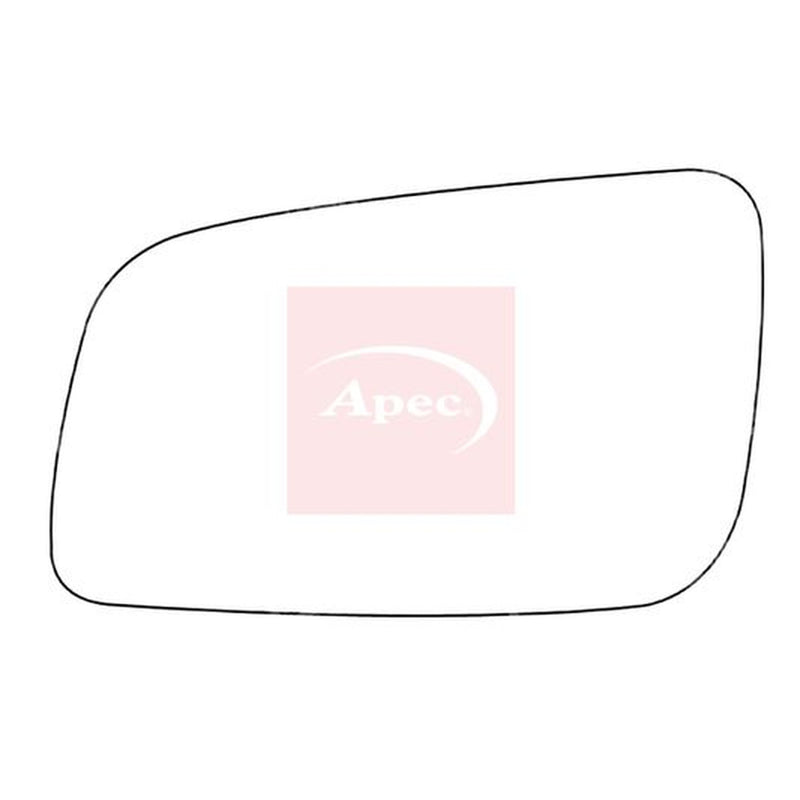 Apec Exterior Wing Mirror Glass Left AMS2587