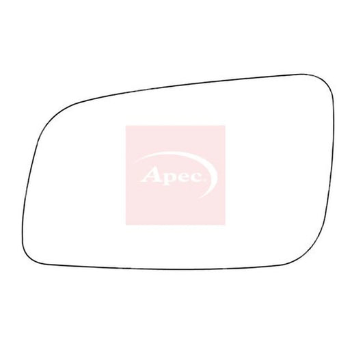 Apec Exterior Wing Mirror Glass Left AMS2587