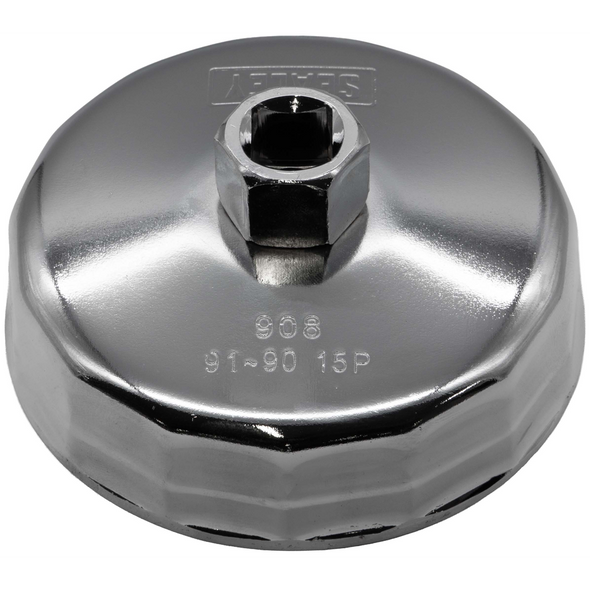 Sealey Oil Filter Cap Wrench 90-91mm/15F (908)