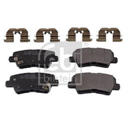 Febi Rear Brake Pad Set 116378