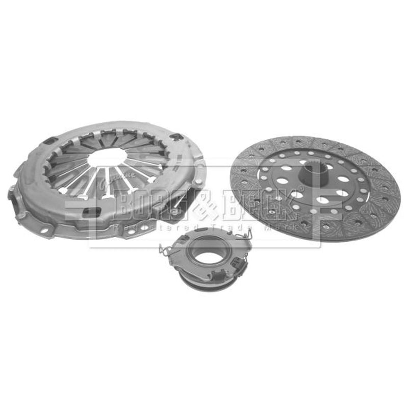 Borg & Beck Clutch Kit Set 3pc 225mm HK7943