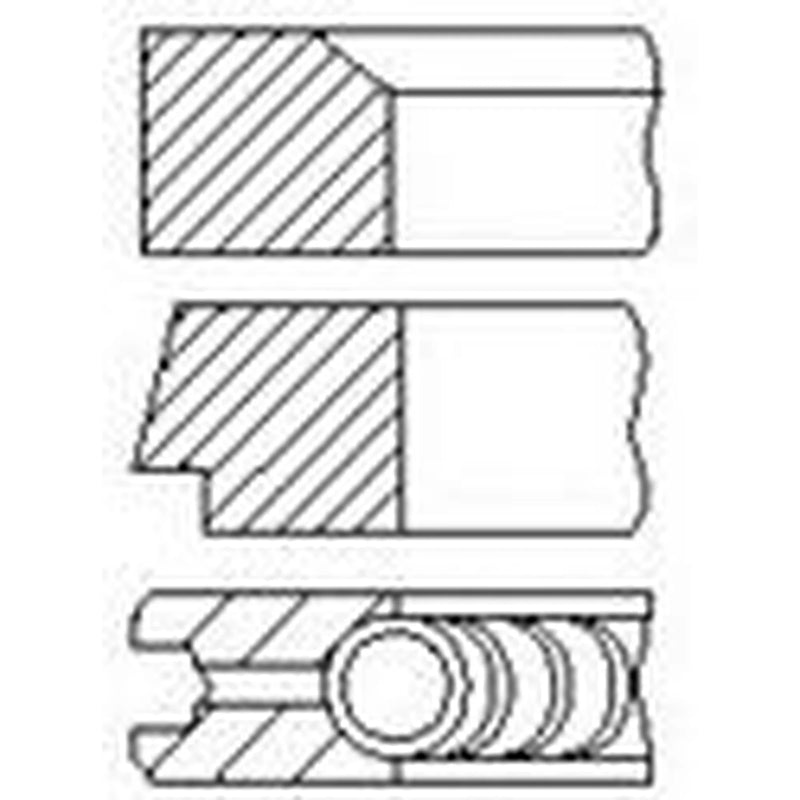 FAI Piston Ring Kit (1CYL) PR49-000 71715336 PR49-000