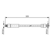 Bosch Brake Hydraulic Hose Line Front 1 987 476 082