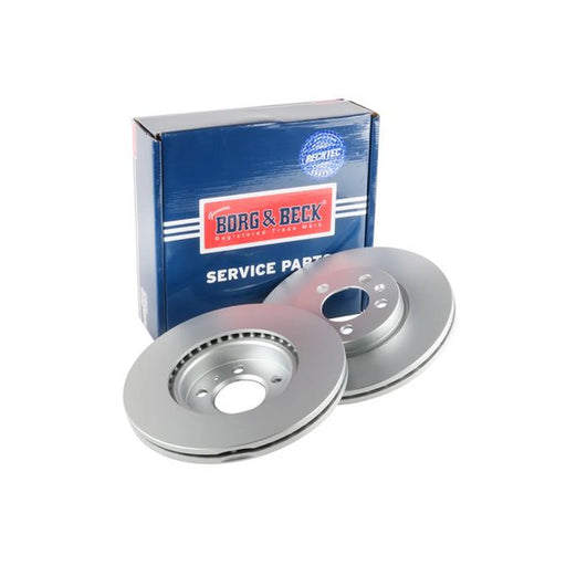 Borg & Beck 2 x Vented Front Brake Discs BBD5532
