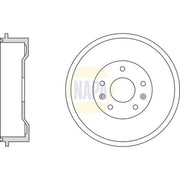 NAPA Brake Drum Assembly Rear NDR1045
