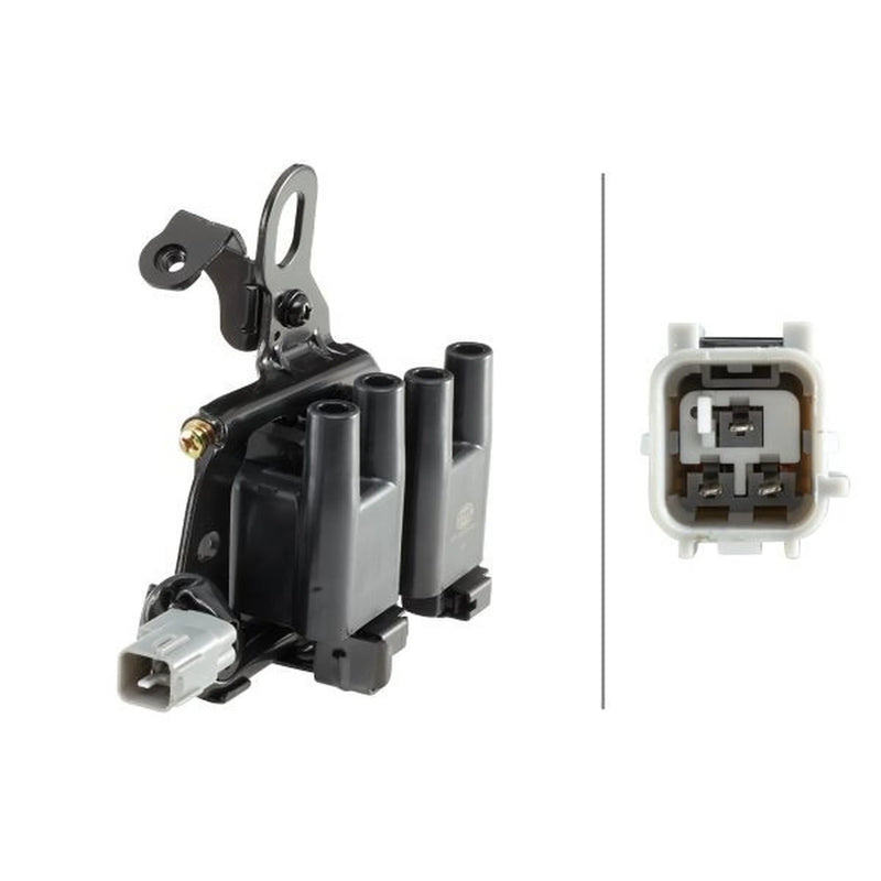 Hella Ignition Coil Pack 5DA 358 057-901