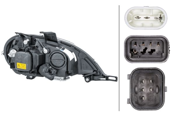 Hella Headlight Headlamp PY21W Left