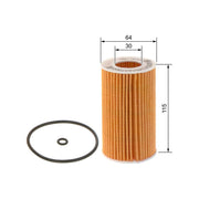 Bosch Engine Oil Filter 1 457 437 002