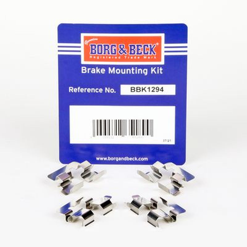 Borg & Beck Brake Pad Accessory Fitting Kit Rear BBK1294