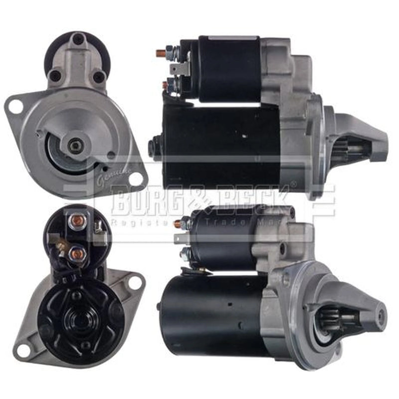 Borg & Beck Starter Motor 12V 0.8kW 9 Teeth BST2368