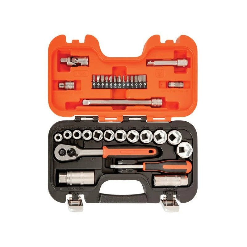 Bahco S330 3/8in Drive Socket Set, 34 Piece - S330