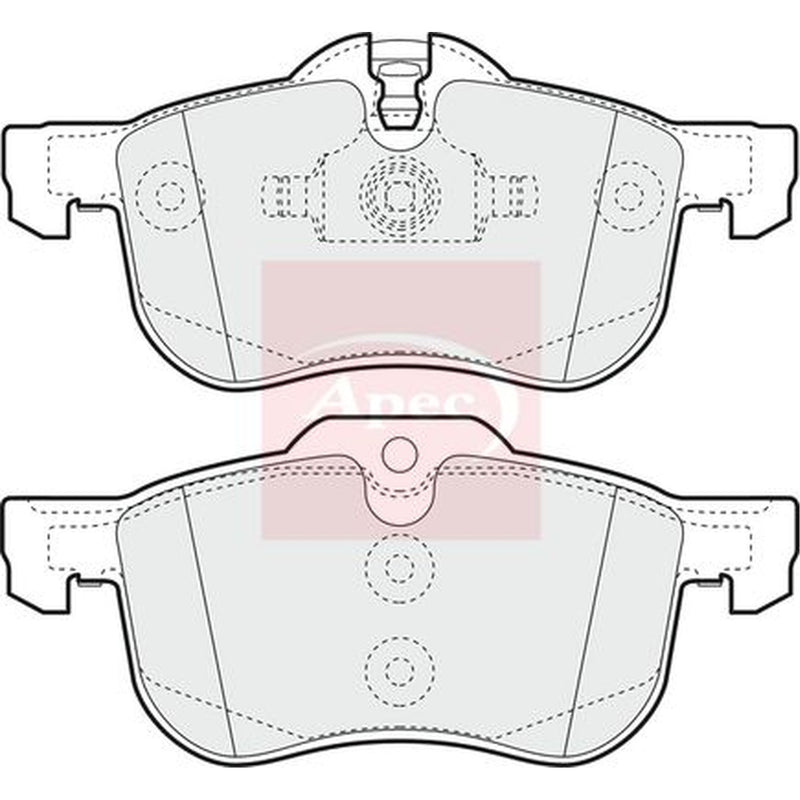 Apec Front Brake Pad Set PAD1120